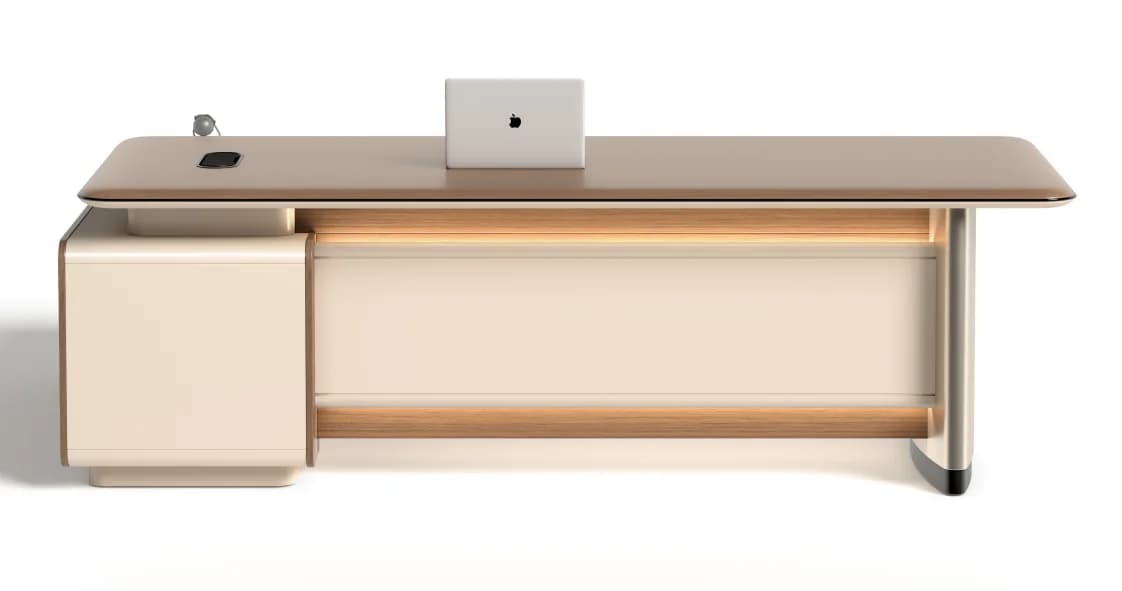 Yichi YC-003 Office Desk with Side Cabinet